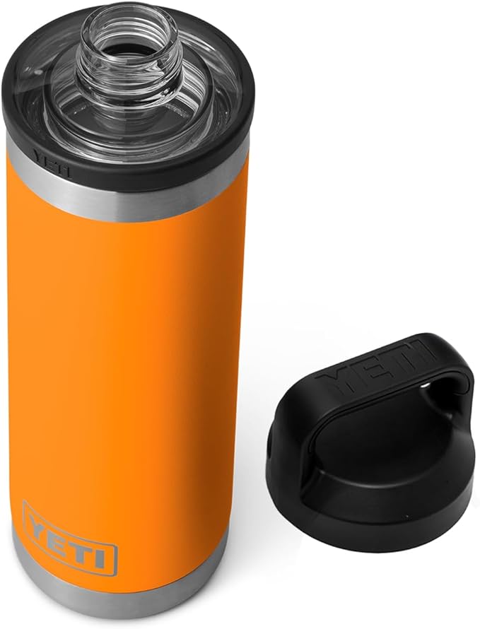 Yeti 18oz Rambler Bottle with Chug Cap - King Crab Orange