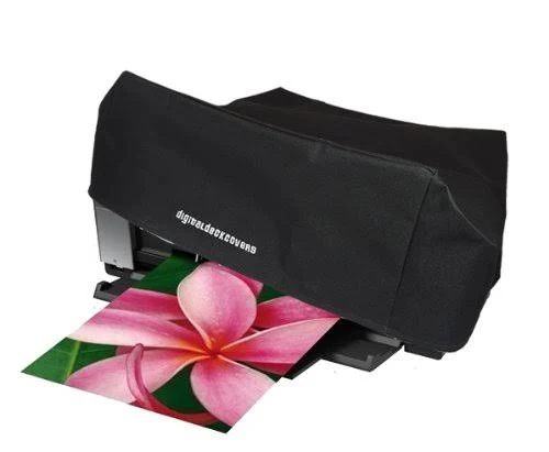 Printer Dust Cover & Protector for Epson SureColor P400 / Stylus Photo R2880/ R2400/ R2000/ 2200/ 1400; Epson Artisan 1430; Epson Workforce 1100 [Antistatic, Water Resistant, Black]