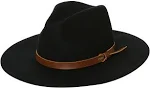 Brixton - Field Proper Hat - Black - XS