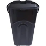 United Solutions Can Trash Wheeled Black 32 Gal