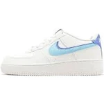 Big Kid&#039;s Nike Air Force 1 LV8 Sail/Blue Chill-Medium Blue (DQ0359 100)