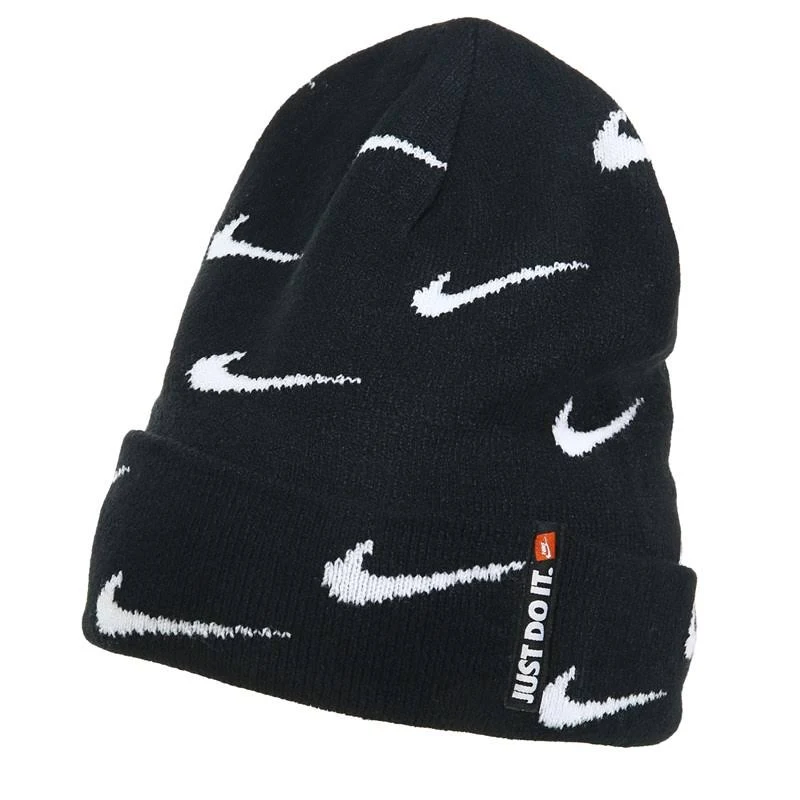 Nike Kids' Swoosh Pom Beanie & Gloves Set