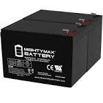 Mighty Max 12V 9Ah SLA Replacement Battery for Schumacher DSR WP1236WT - 2 Pack  | eBay