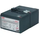 APC UPS Battery Replacement, RBC6, for APC Smart-UPS SMT1000, SMC1500, SMT1000C, SMT1000US, SU1000, SU1000BX120, SUA1000US, SUA1000