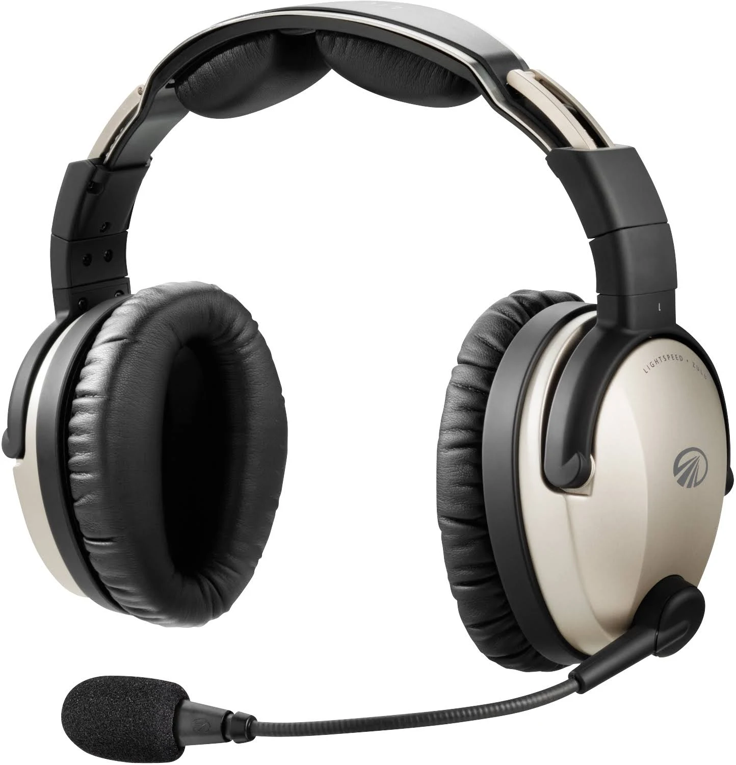 Lightspeed Zulu 3 Aviation Headset - Ga Plugs