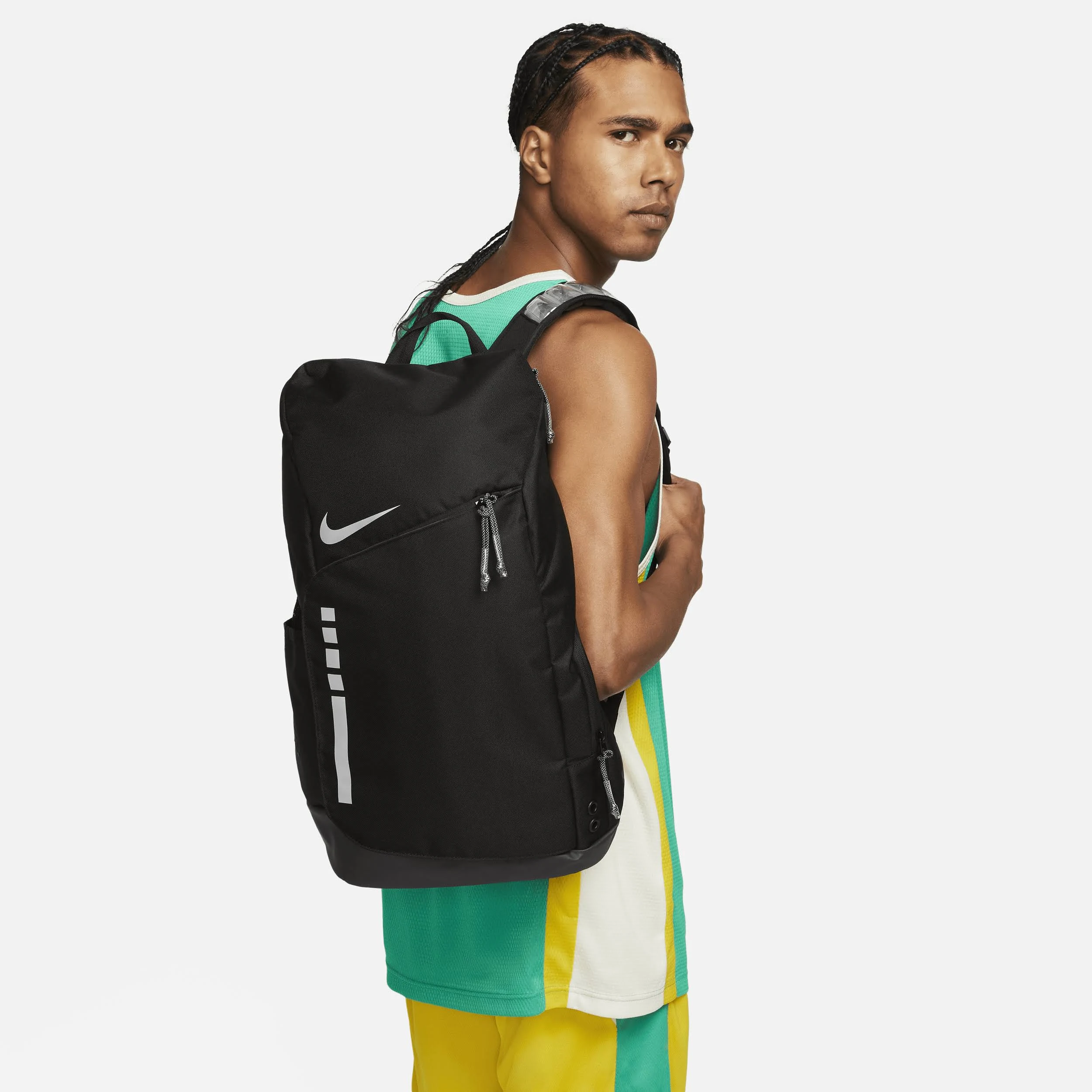 Nike Hoops Elite Backpack, Black/Anthracite/Metallic Silver