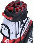 ASK ECHO T-Lock Golf Cart Bag with 14 Way Organizer Divider Top, Premium Cart B