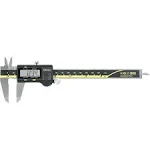 Mitutoyo 500-196-30 Advanced Onsite Sensor (AOS) Absolute Scale Digital Caliper, 0 to 6"/0 to 150mm Measuring Range, 0.0005"/0.01mm Resolution, LCD