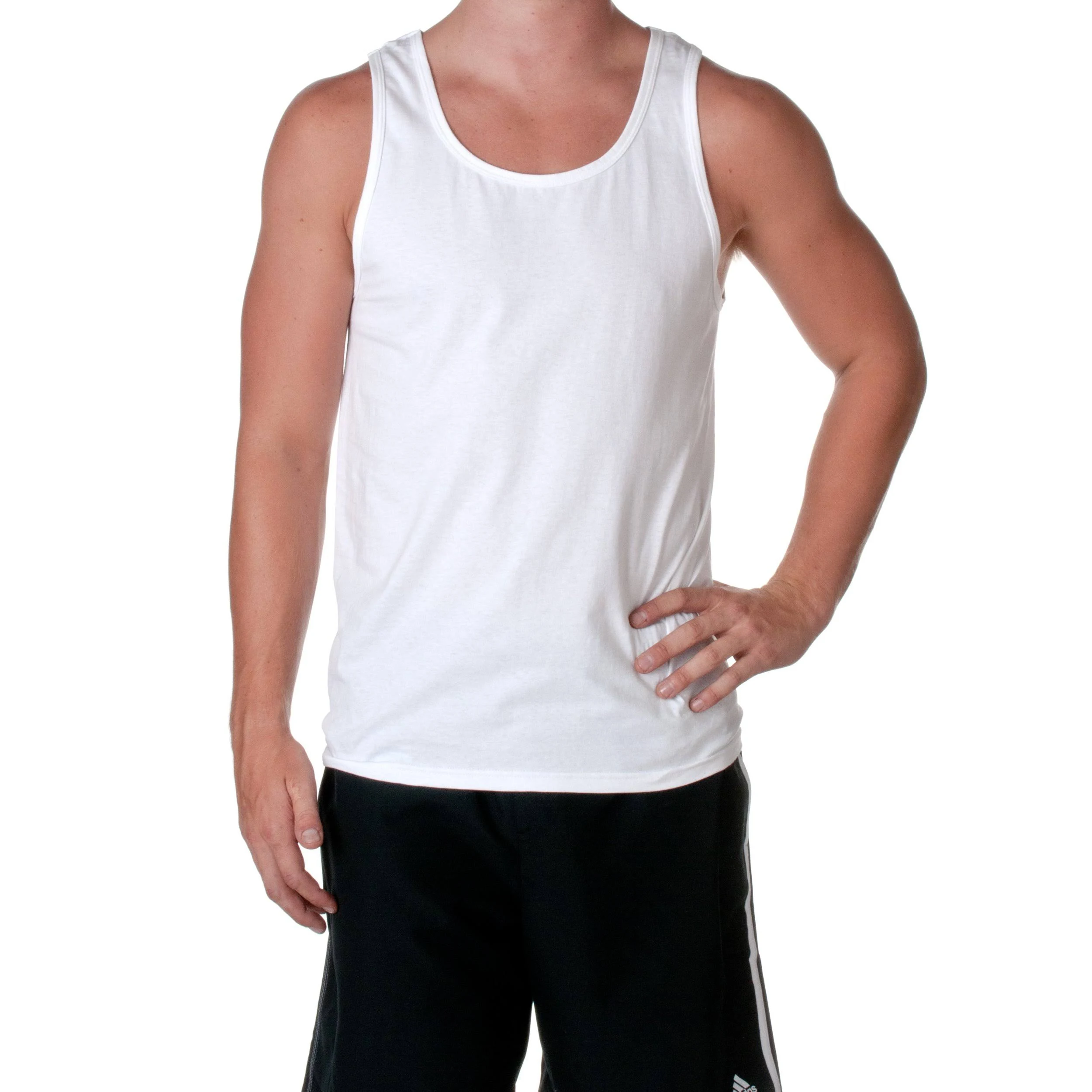 Fruit of the Loom 39TKR 5 oz., 100% Heavy Cotton HD Tank - White - L