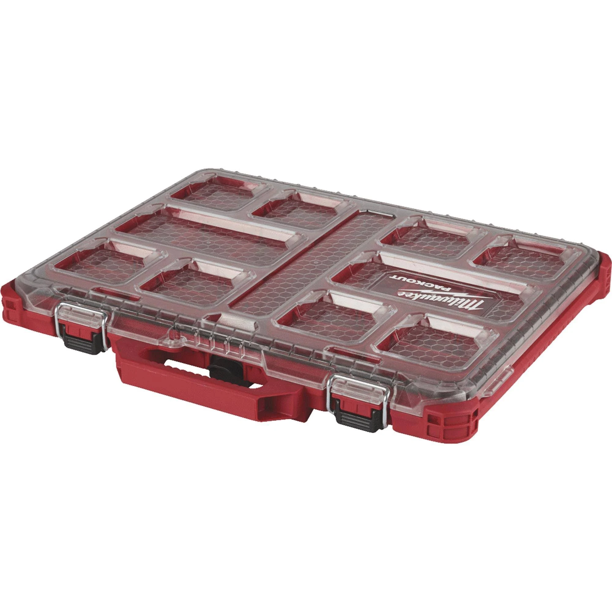 Packout 11-Compartment Low-Profile Impact Resistant Portable Small Parts Organizer