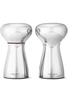 Alfredo Salt Pepper Grinders, Small In Silver