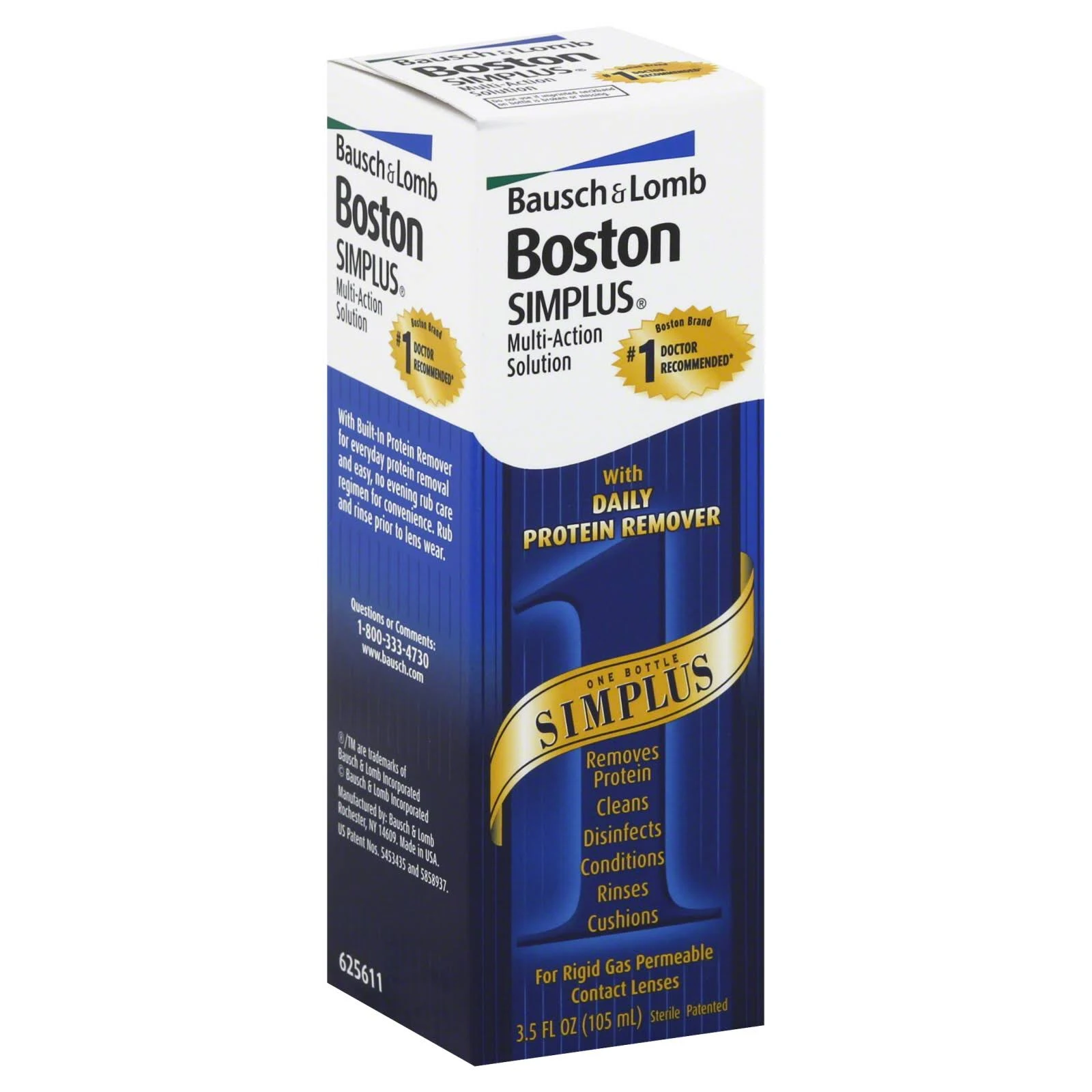 Bausch Lomb Boston Simplus Multi-Action Solution