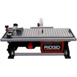 Ridgid 6.5 Amp Corded 7 in. Table Top Wet Tile Saw