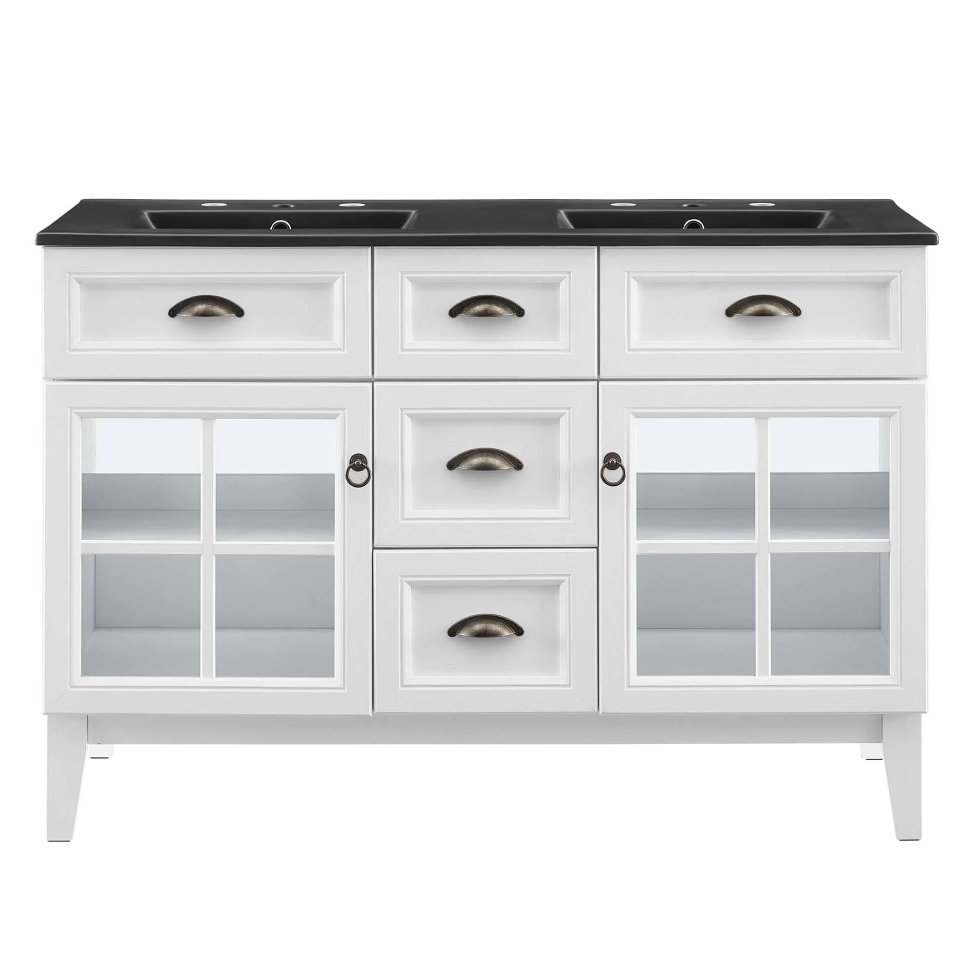 Modway Isle 48" Double Bathroom Vanity Cabinet