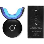 Moon Teeth Whitening Kit LED Light Wireless 5 Minute Treatment Gentle On Teeth