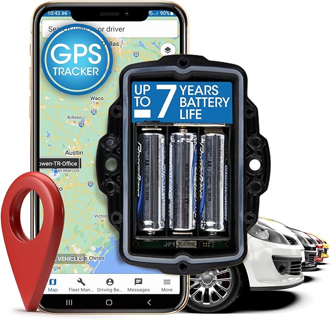 LoneStar Tracking GPS Tracker: Oyster3 4G/5G - Long Battery Life Hidden Car GPS Tracker Device, Anti-Theft Car Security for Vehicles,Cars,Trucks, Assets, Real-Time GPS Tracking (Subscription Required)