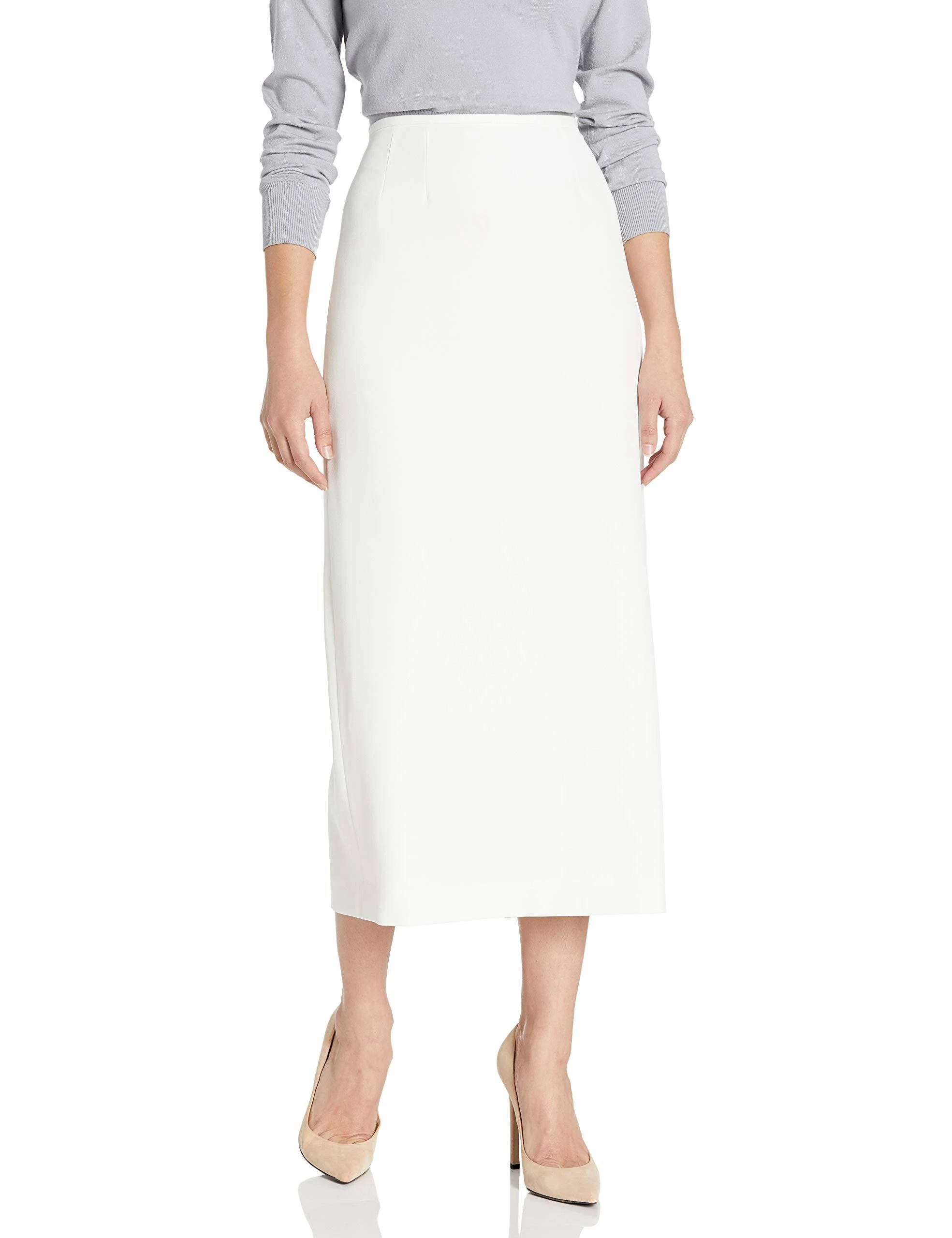 Kasper Women's Stretch Crepe Column Skirt