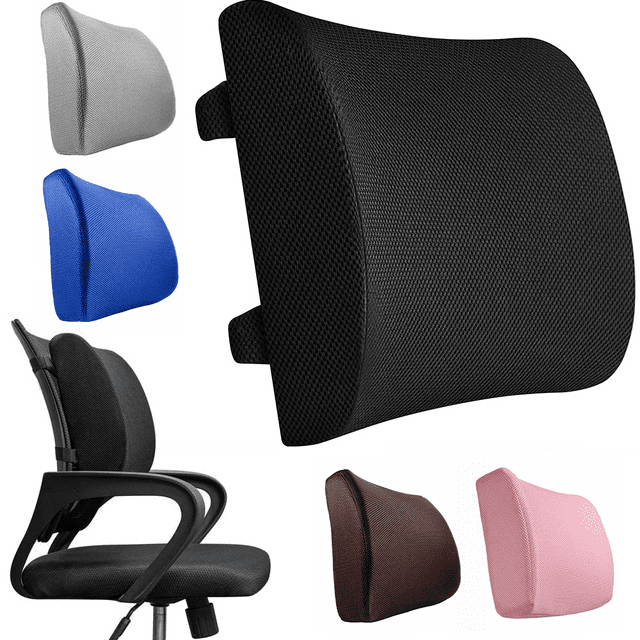 Seat Cushion for Office Chair, Car, Wheelchair. Memory Foam Coccyx Pillow