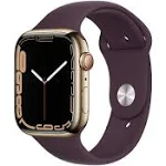 Apple Watch Series 7 45 mm [Estuche de aluminio azul + correa deportiva azul ...