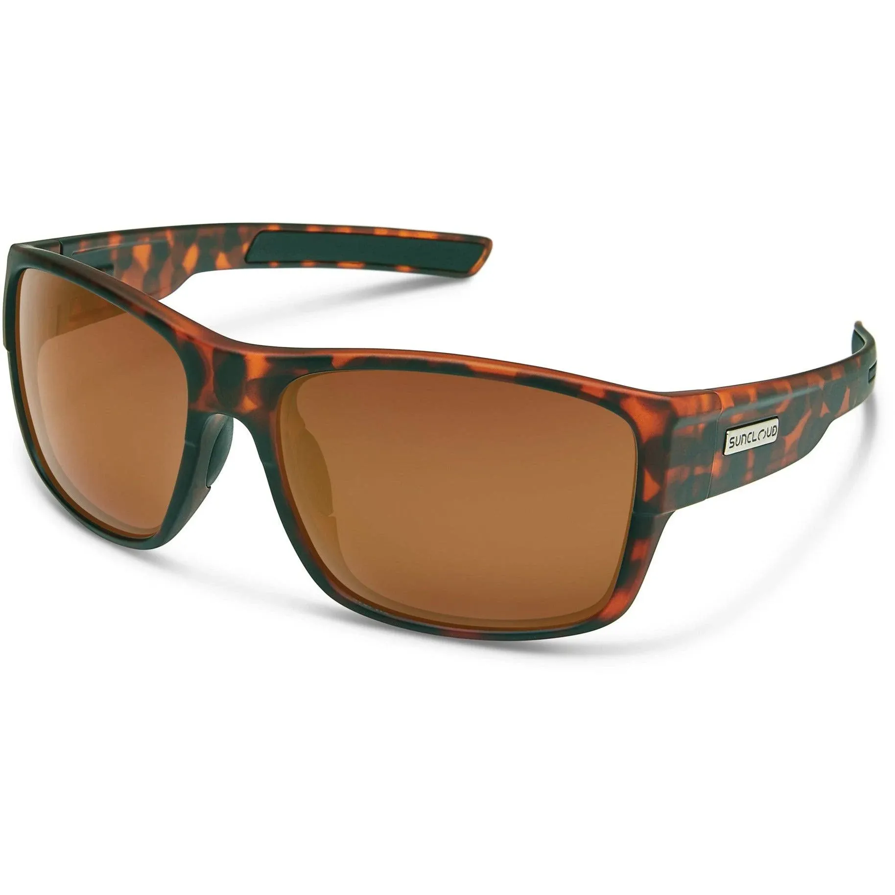 Suncloud Range Polarized Sunglasses Matte Tortoise Brown