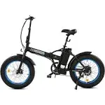 Ecotric 36V Fat Tire Portable and Folding Electric Bike - UL Certified