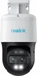 Reolink TrackMix, 2K PTZ 5GHz WiFi Battery Powered Camera with Dual Lens, Auto Tracking & Zoom, Smart Detection, Two-Way Talk, Color Night Vision