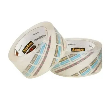 Scotch 3850 Heavy-Duty Packaging Tape, 1.88" x 54.6yds, Clear