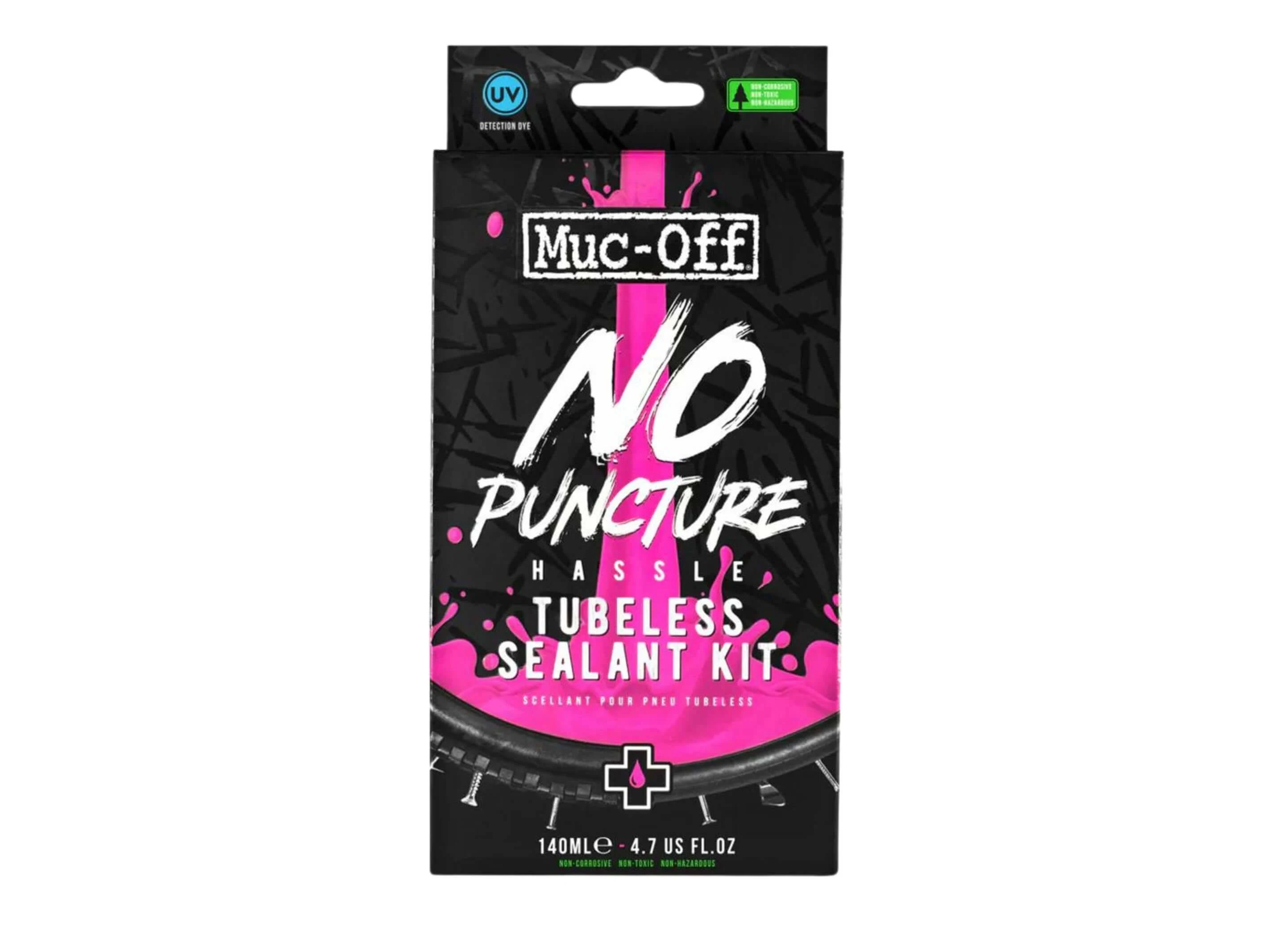 Muc-Off No Puncture Hassle Tubeless Sealant - 140ml Kit