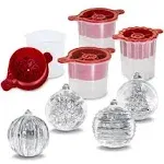 Tovolo Christmas Ornament Ice Molds - Set of 4