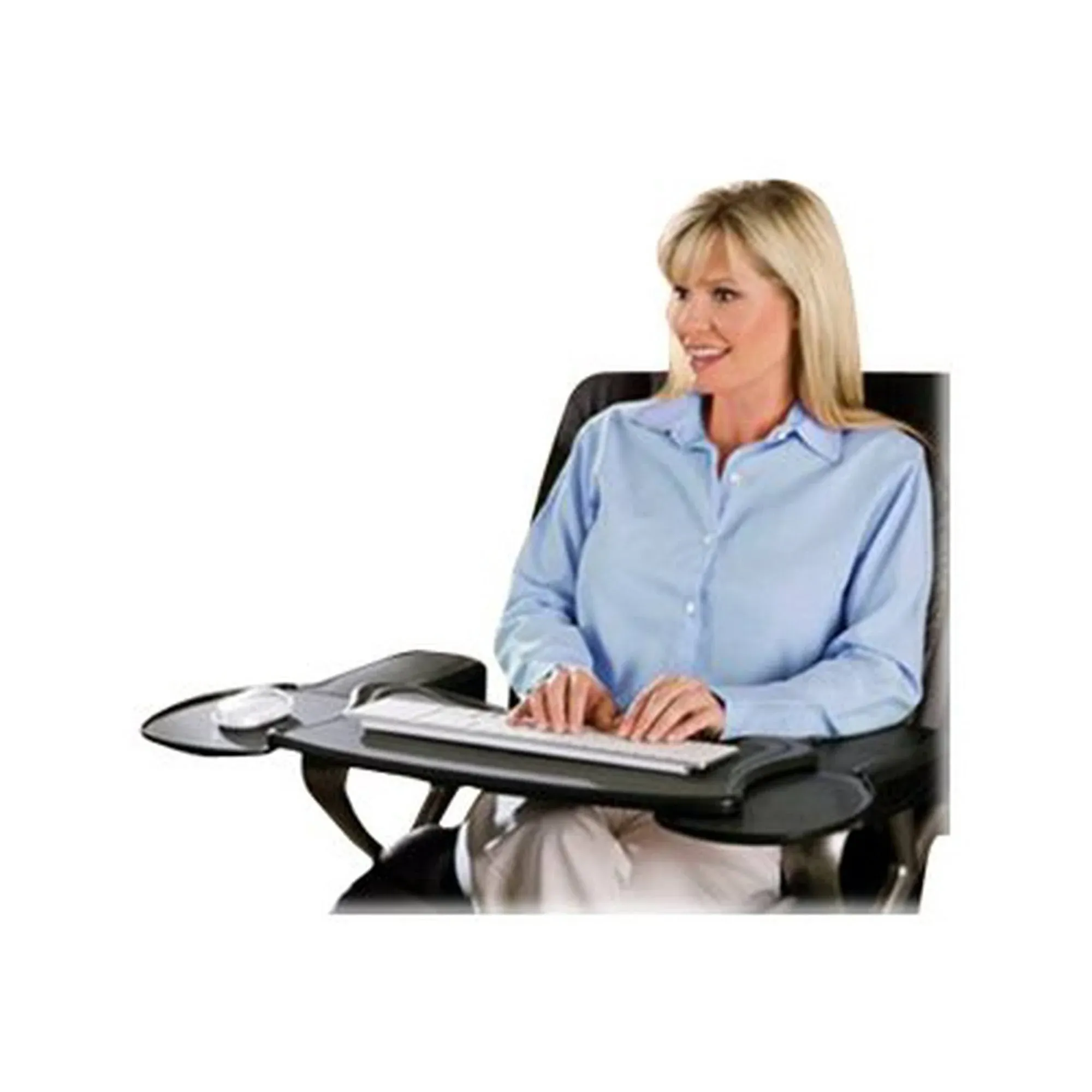 MOBO CHAIR MOUNT ERGO KEYBOARD AND MOUSE TRAY SYSTEM MECS-BLK-001