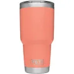 Yeti Rambler 30 oz Vacuum Insulated Tumbler with MagSlider Lid, Coral