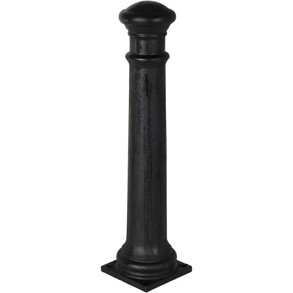 Vestil Ductile Iron Decorative Bollard BOL-CI-38-8