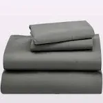 California Design den Luxury Sheets 1000 Thread Count 100% Cotton Queen, Gray