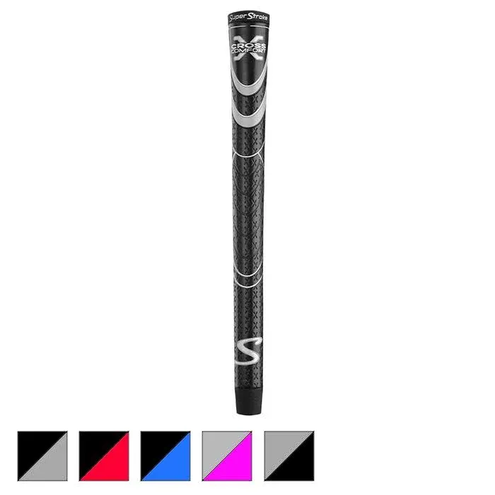 Super Stroke Cross Comfort Golf Club Grips Soft Tacky Polyurethane X Pattern New