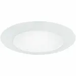 Halo Albalite Shower Trim 6" White