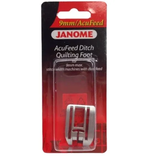 Janome Acufeed Ditch Quilting Foot for 9mm Machines