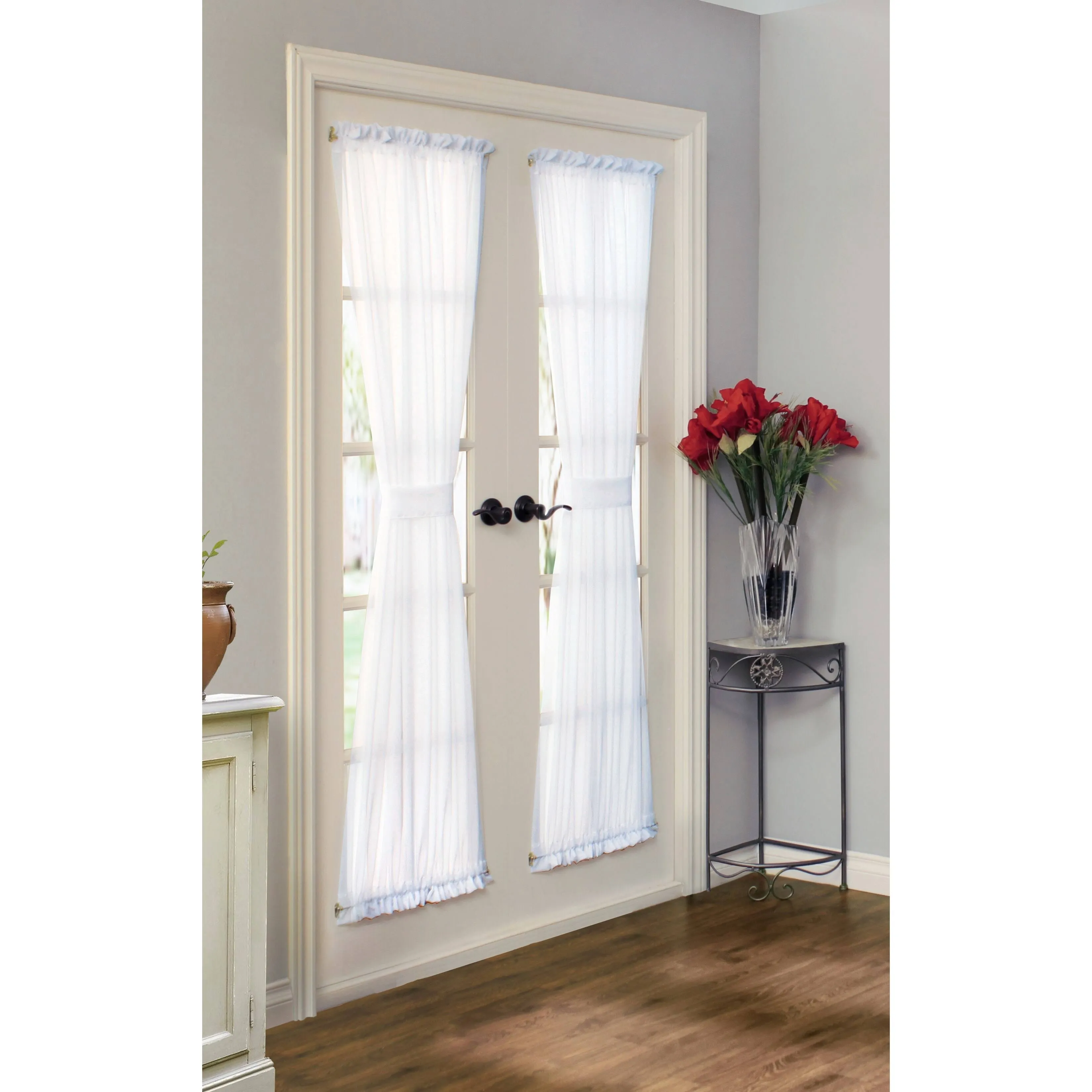 Thermavoile Rhapsody Lined Rod Pocket Curtain Door Panel