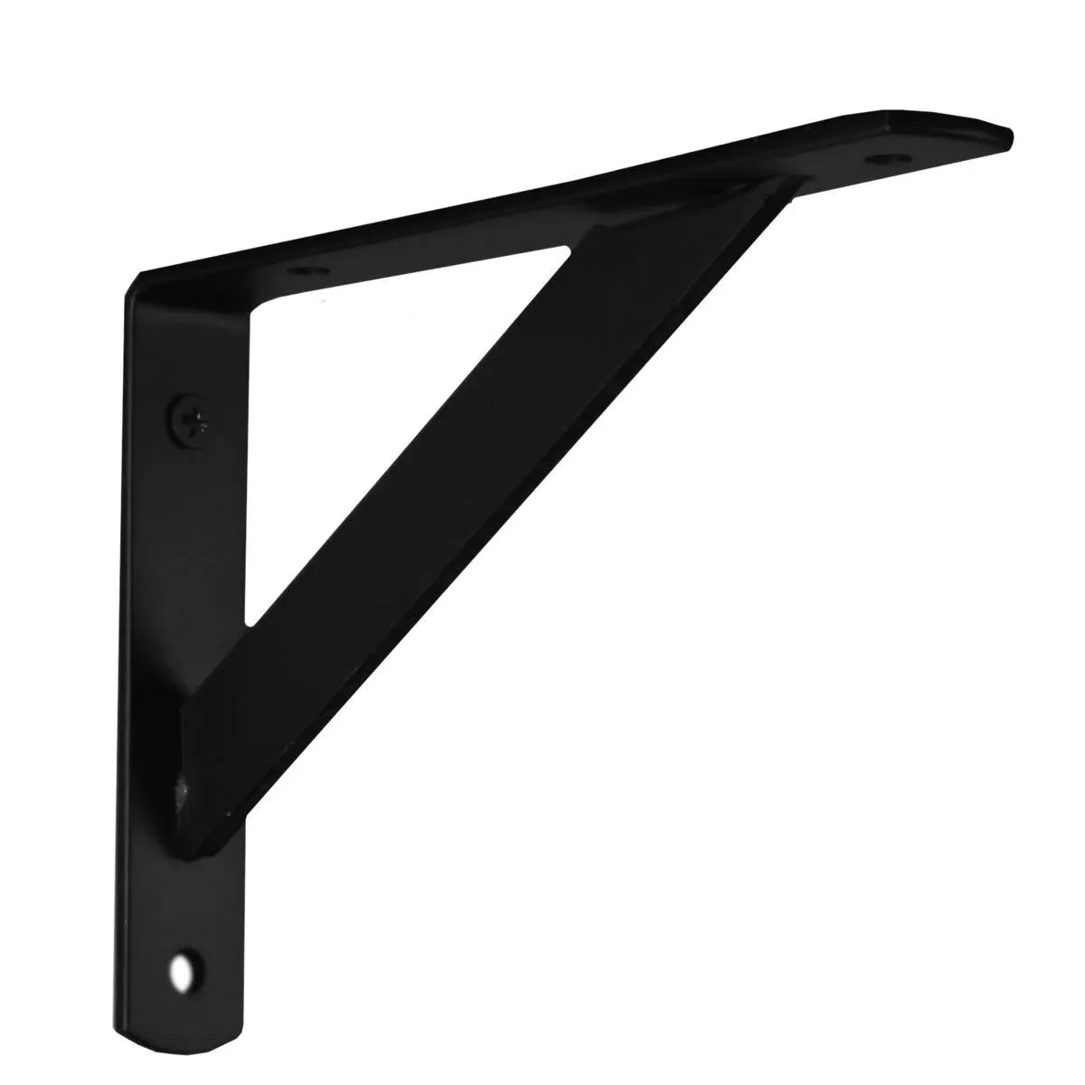 John Sterling THE MAX BRACKET Shelf Bracket, 7-inch, Black, 0049-7BKH