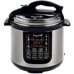 8 Qt. Stainless Steel Electric Pressure Cooker with Stainless Steel Pot