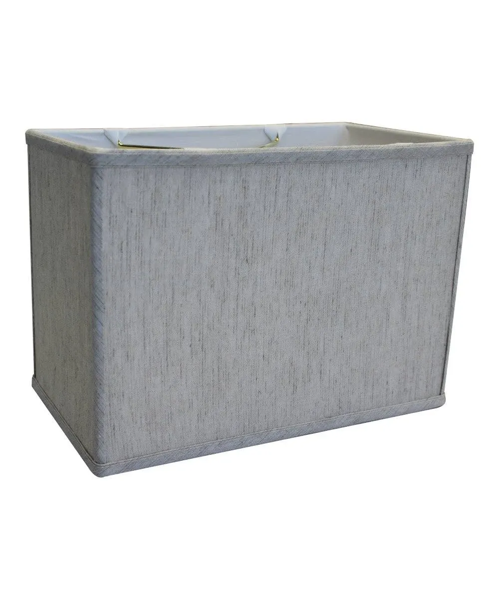 Rectangular Drum Lampshade (8x14) (8x14) x 10 Softback Textured Oatmeal