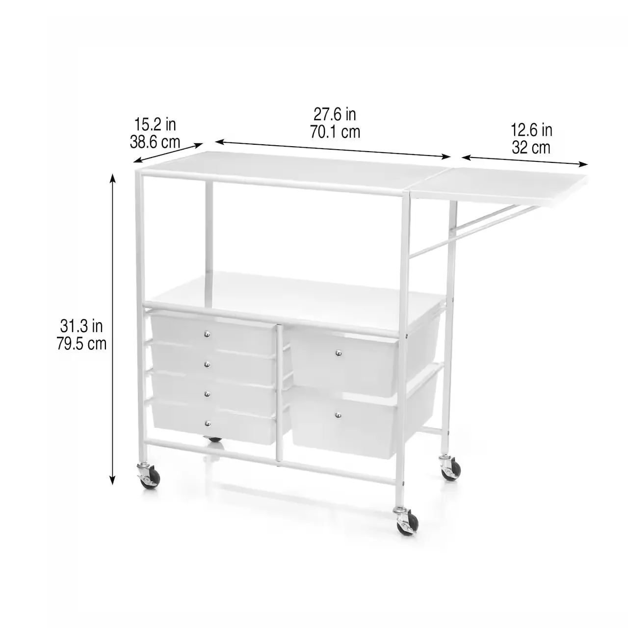 Essex Rolling Cart by Simply Tidy™