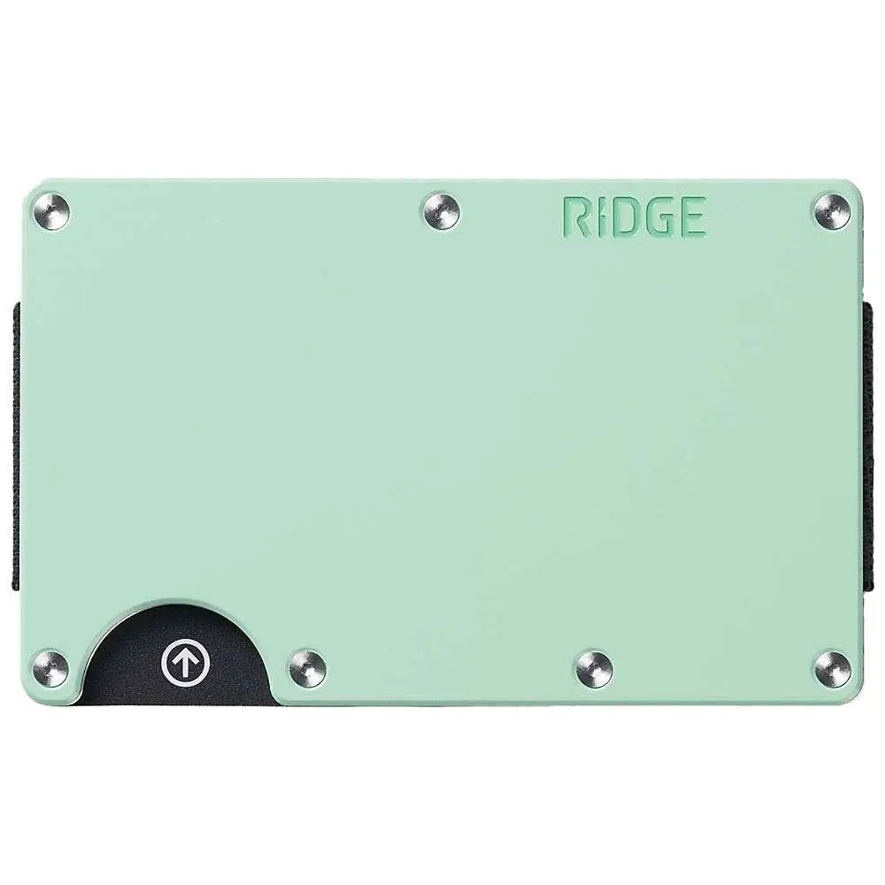 Ridge Aluminum Money Clip Wallet Eucalyptus