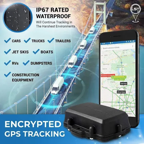 Lonestar Tracking Oyster3 5G GPS Tracker for Assets- Car GPS Tracker- Up to 7 Year Battery Life - Small GPS Tracker, Waterproof GPS for Asset Tracking