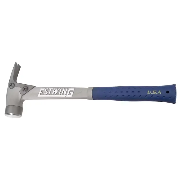 Estwing 14-oz Smooth Face Steel Head Rubber Framing Hammer | ALBL