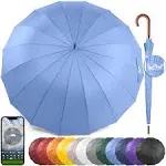 Royal Walk Large Umbrella for 2 Persons - 54 inch Automatic Open