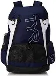 TYR Alliance Team Backpack 45 Litres - Navy/Gold