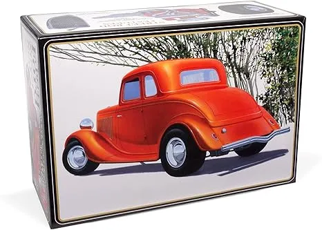 AMT 1934 Ford 5-Window Coupe Street Rod 1:25 Scale Model Kit