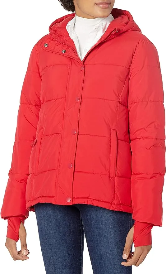 Amazon Essentials Women's Heavyweight Long-Sleeve Hooded Puffer Coat - Discontinued Colors