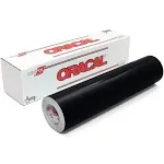 ORACAL 651 Glossy Vinyl Roll 24 x 30 Ft on 3 Inch Core, 24" x 30, Black