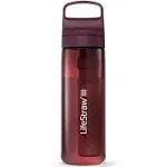 LifeStraw 22 oz Go Series Water Bottle with Filter - Kyoto Orange